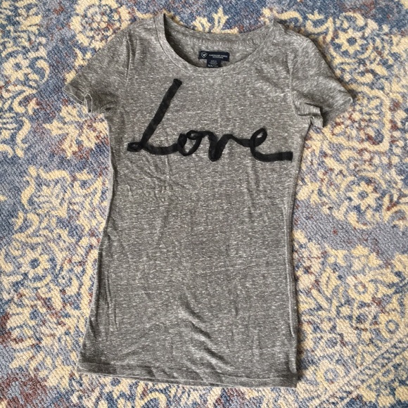 American Eagle Outfitters Tops - American eagle LOVE shirt